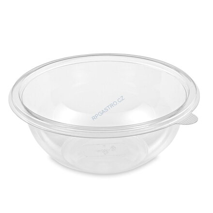 Miska šalátová okrúhla PET 1000ml  50ks/bal  6PK priehľ.