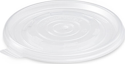 Viečko okrúhle priesvitné plast  50ks/bal 18bal/krt pre misku č.76950
