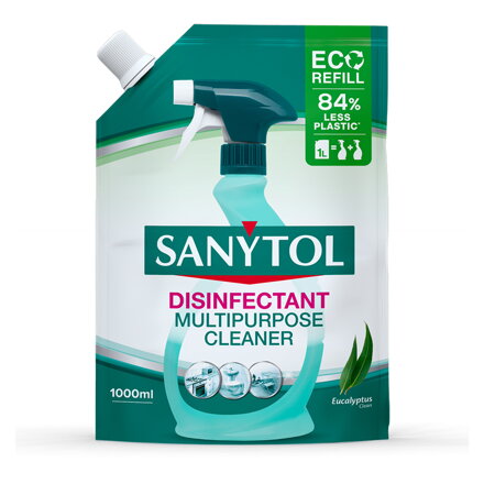 Sanytol dezinfekcia univ. čístič náhr. náplň-eukal. 1000ml