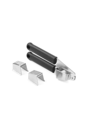 Pasírovač na cesnak 180x25mm + 2x nastavce antikor