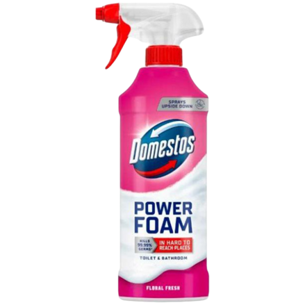 Domestos pena power foam fresh floral 435ml s rozprašovačom 12/PK