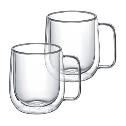 Hrnček 250ml s dvojitým sklom  2ks/bal