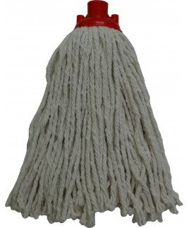 Mop strapcový 220gr, biely, bavlna, 