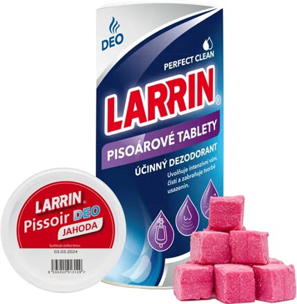 WC larrin pisoár deo tuba jahoda 900g 35ks 12PK
