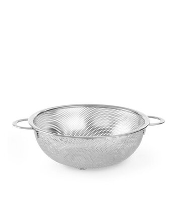 Cedník guľatý s ušami D28,5cm antikor