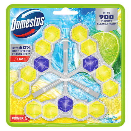 Domestos Power 5 Trio 3x50g Lime 10ks/krt
