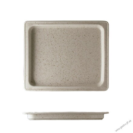 Gastronádoba GN 1/2-25mm NATURAL porcelán, 1,1L