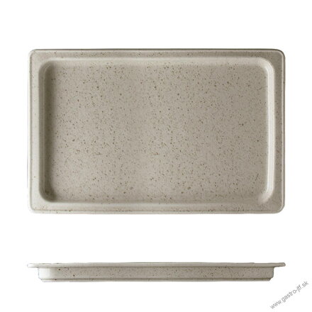 Gastronádoba GN 1/1-25mm NATURAL porcelán, 2,0L