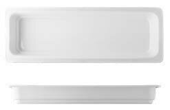 Gastronádoba GN2/4-65mm porcelán, biela