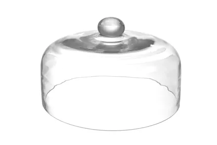 Poklop sklenený  D27,5cm výška 14cm