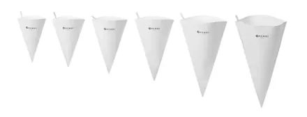Vrecko cukrárenské 30cm bavlna 2ks/bal