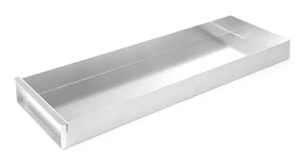 Plech cukrárenský 58x20x5cm uzatvárateľný hliník