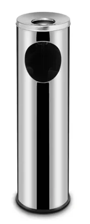 Kôš + popolník D20cm 15l antikor, V70cm
