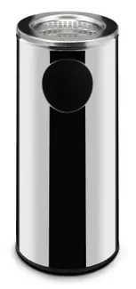 Kôš + popolník D24cm 33l antikor, V66cm