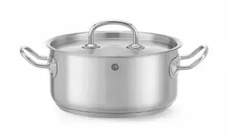 Kastrol + veko D20x9,5m 3L KitchenL antikor