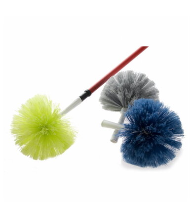 Kefa na pavučiny s teleskopickou násadou