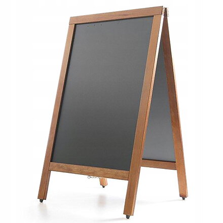 Tabuľa samostojacia dreve.ram 50x85cm
