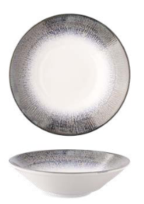 Tanier pasta 27cm OPTIMO SHELL blue, DecoLab