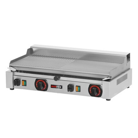 Platňa smažiaca el. hladká / ryhovaná, PD-2020MB, 230V