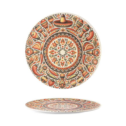 Tanier "PIZZA" 32 cm IDEAS porcelán 3ks/bal