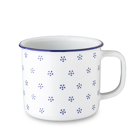 Hrnček 75cl RETRO Valbella, porcelán