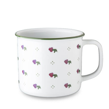 Hrnček 75cl RETRO Alt aussee Red, porcelán