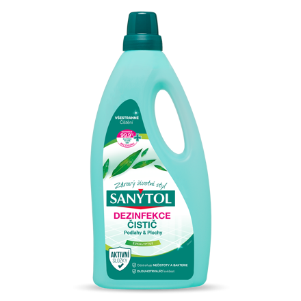 Sanytol-dezinfekcia-univ.Eukalyptus podlahy a plochy 1000ml, 12/PK
