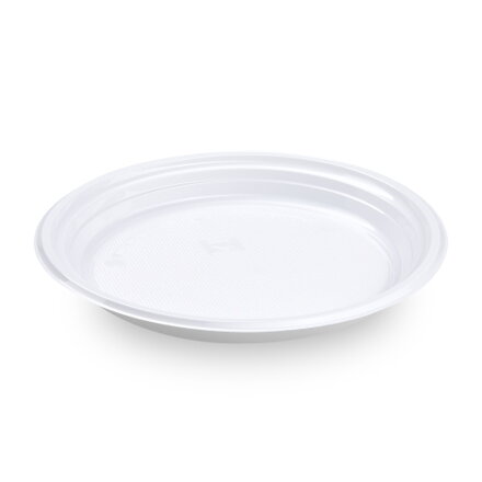 Tanier plast. 22cm biely 100ks/bal 8PK jednorazový 