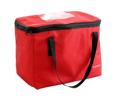 Termotaška Lunchbox pre 6 ks polystyr. nádob, rozm. tašky 45x29x30cm, such. zips