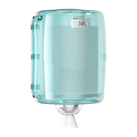 Zásobník TORK Maxi W2 na malé kotúče plast bielo/tyrkysový, 44,