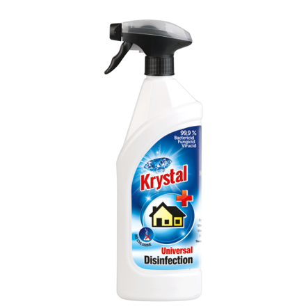 Dezinfekcia univerálna 750 ml  KRYSTAL 18PK
