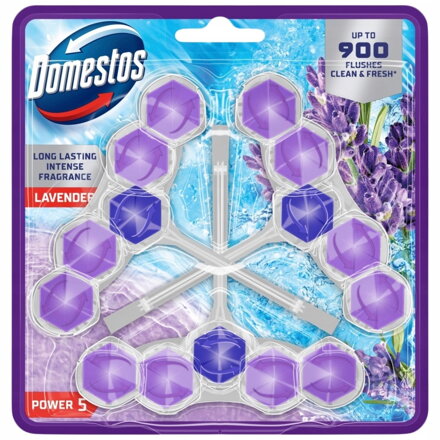 Domestos Power 5 Trio 3x50g Lavender 10ks/krt