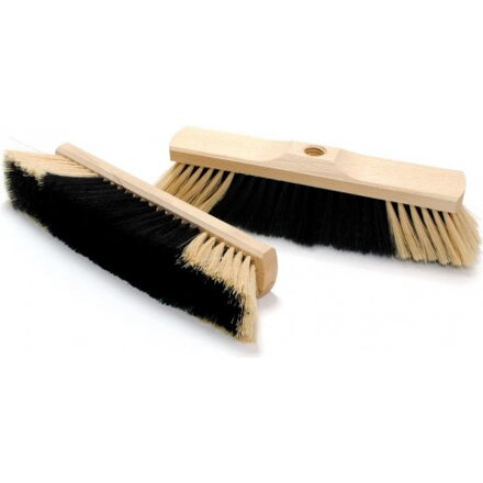 Metla podlahová 30cm drevená bez násady so závitom