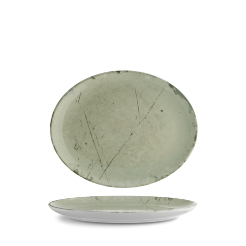 Tanier oválny 20 cm - Stone Green