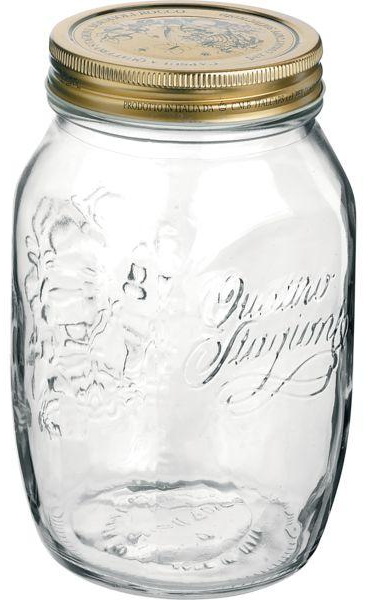 Pohár na zavár.Quattro 0,5L sklo+viečko 12ks/bal