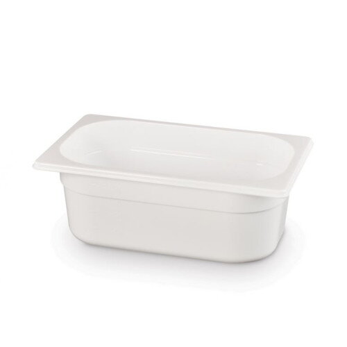 Gastronádoba GN 1/4-100mm polykarbon biela