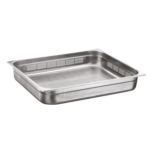 Gastronádoba GN 2/1 100mm antikor perforovaná