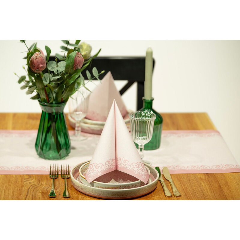 Obrúsky 40x40cm ružové Janina 50/bal 6PK linclass premium