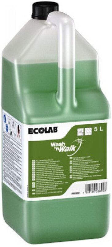 Čistič podláh ECOLAB Wash 'n Walk (2 x 5 l)