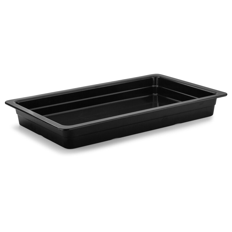 Nádoba polyetylén čierna 53x32,5cm
