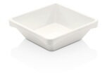 Miska biela melamin štvorec 11,5x11,5cm 10PK