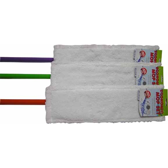 Mopset plochý bavlnený s kĺbom tyčou klasik