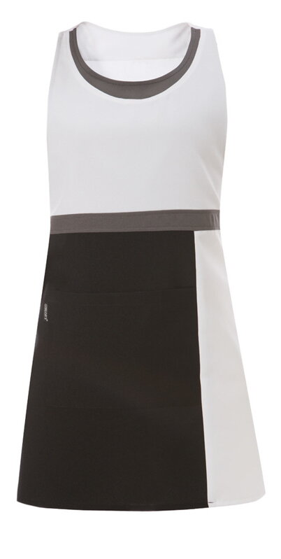 Zástera dámska Samiciato Anna čierno biela