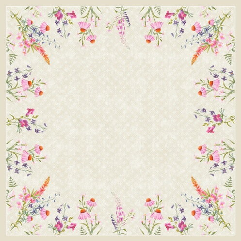 Obrus Floret Dunicel 84x84cm 20ks/bal 5bal/krt