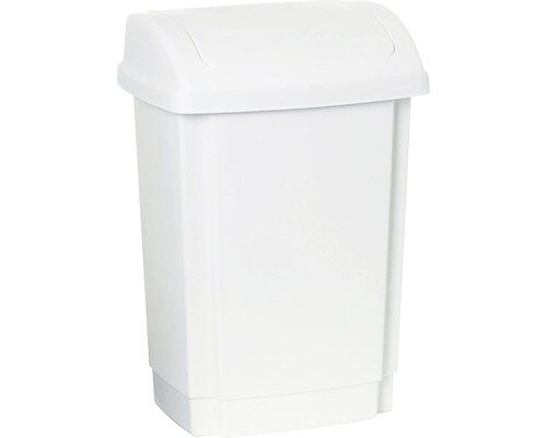 Kôš odpad. preklapací 25l biely