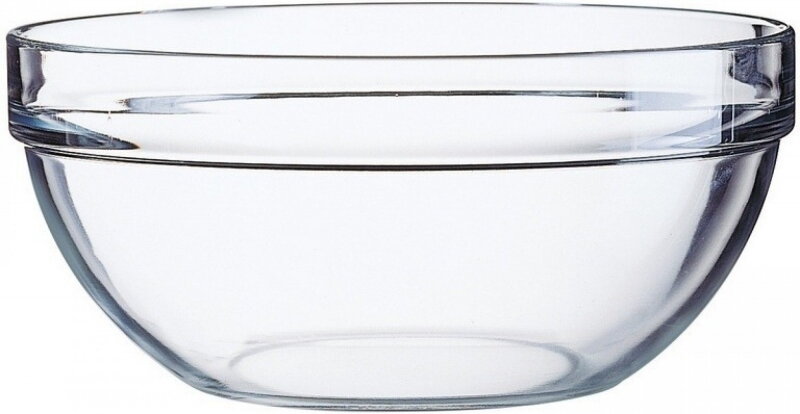 Miska stohovateľná 9cm, sklo číre, Duralex Lys empil 6ks/ 72PK