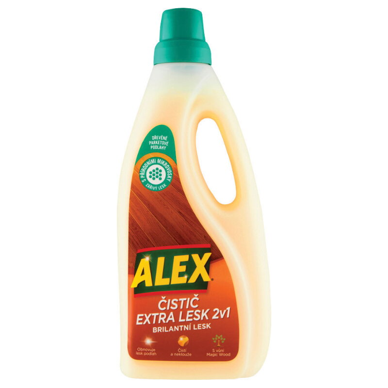 Alex komplet starostlivosť-2v1 na drevo 750ml, 12/PK