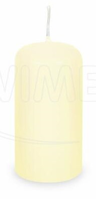 Sviečka valcová vanilková 40x80mm 4ks/bal
