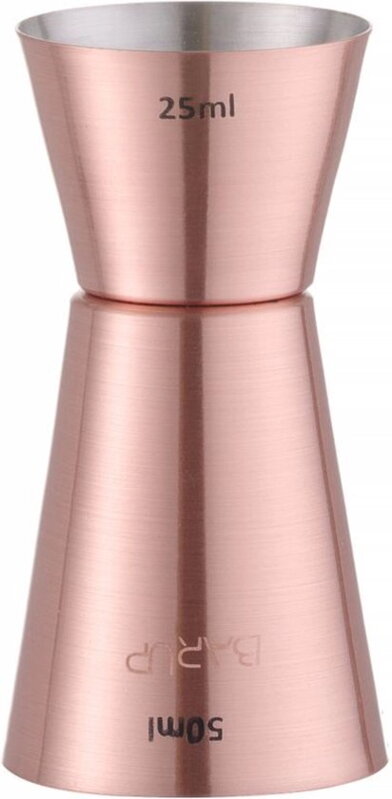 Odmerka barmanská 25/50ml medená