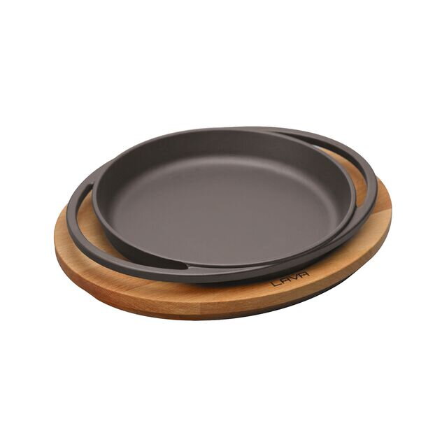 Podnos s drevenou doskou D20cm 